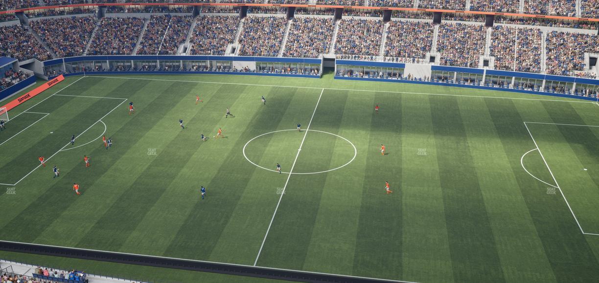 AT&T Stadium - Section 411 Seat View