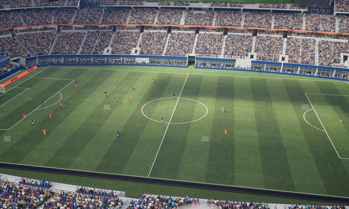 AT&T Stadium - Section 411 Seat View