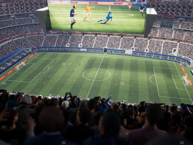 AT&T Stadium - Section 411 Seat View