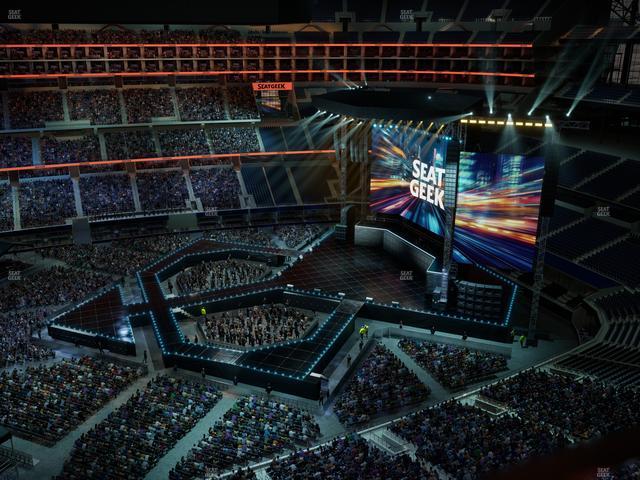 AT&T Stadium - Section 412 Seat View