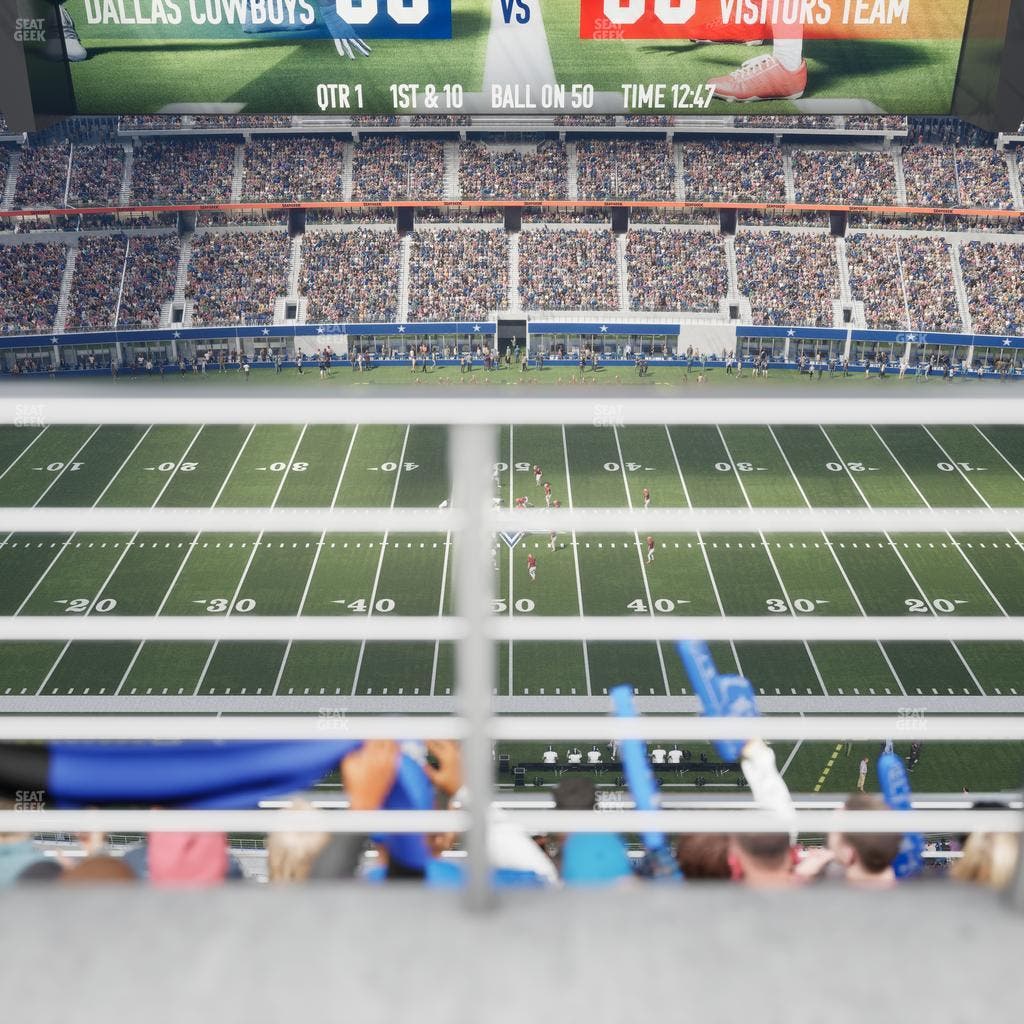 AT&T Stadium - Section 412 Seat View