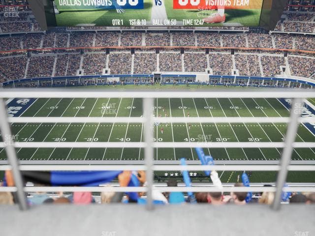 AT&T Stadium - Section 412 Seat View