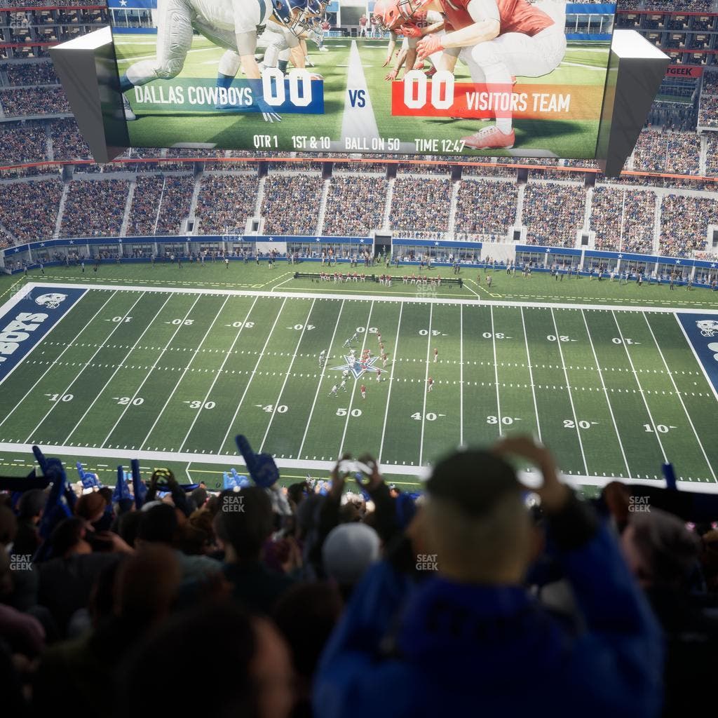 AT&T Stadium - Section 412 Seat View