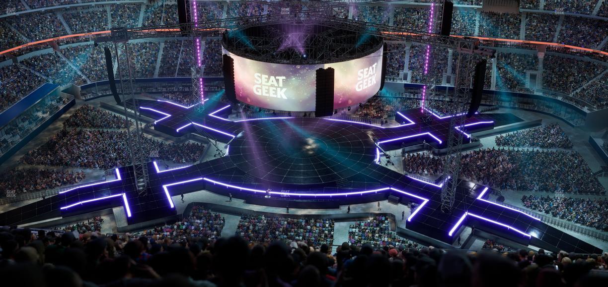 AT&T Stadium - Section 412 Seat View