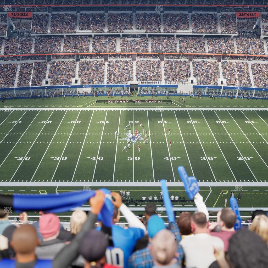 AT&T Stadium - Section 412 Seat View