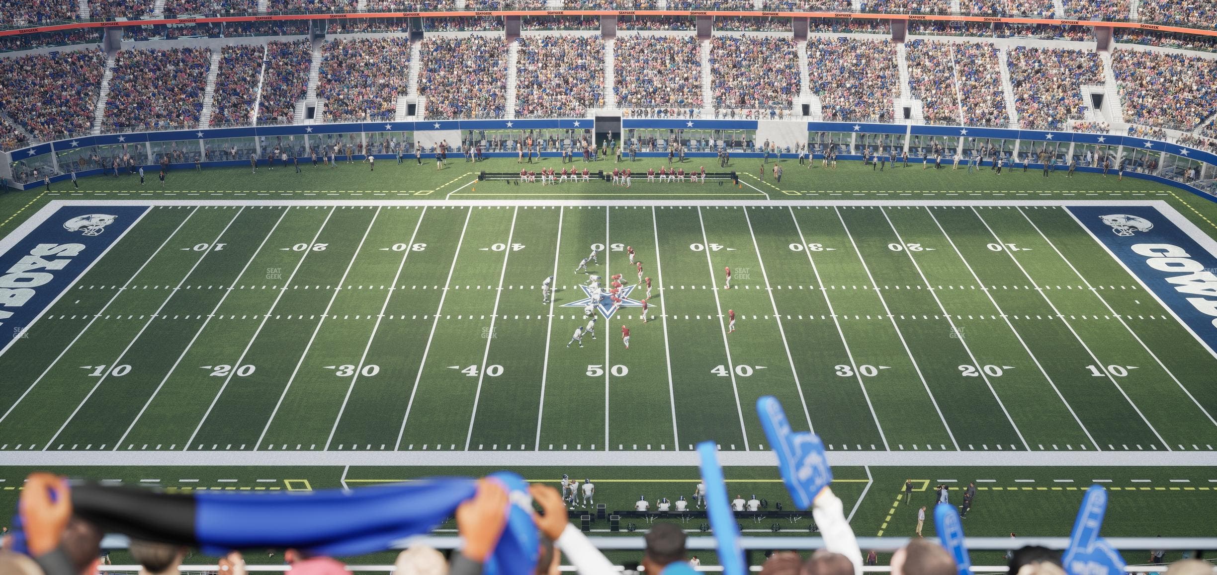 AT&T Stadium - Section 412 Seat View