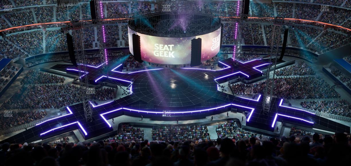 AT&T Stadium - Section 413 Seat View