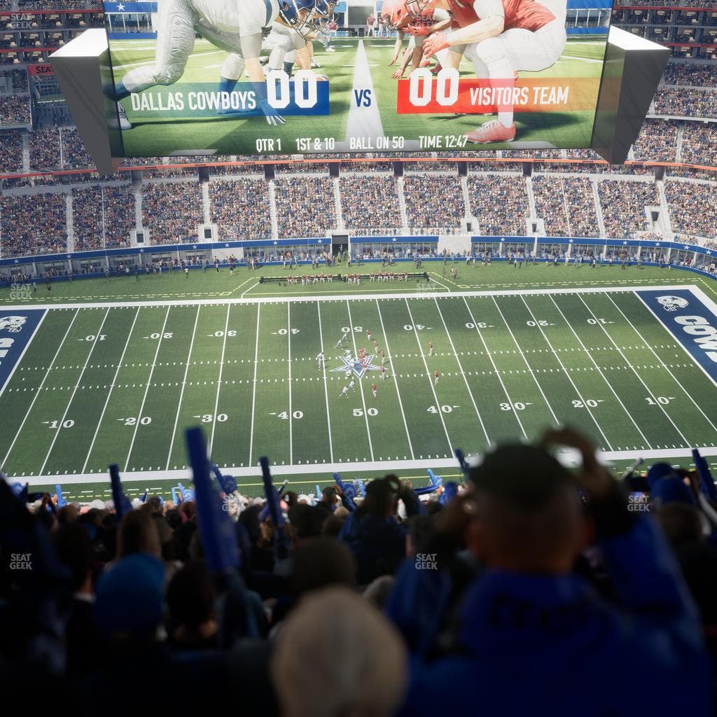AT&T Stadium - Section 413 Seat View