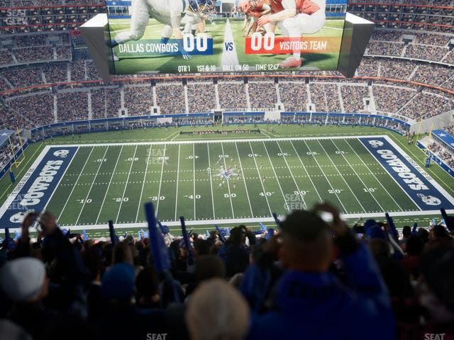 AT&T Stadium - Section 413 Seat View AT&T Stadium - Section 413 Seat View