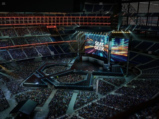 AT&T Stadium - Section 414 Seat View