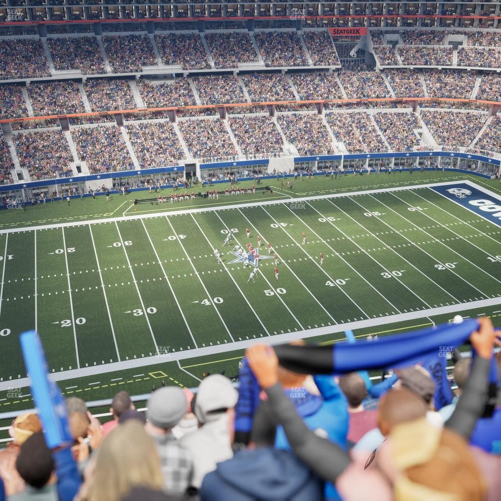 AT&T Stadium - Section 414 Seat View