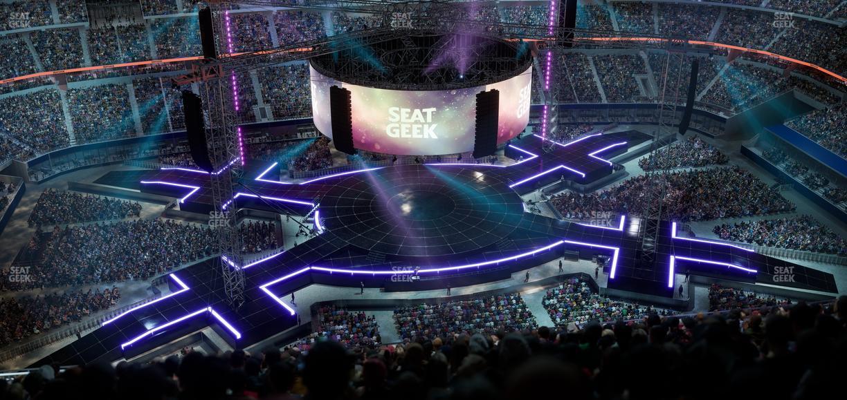 AT&T Stadium - Section 414 Seat View