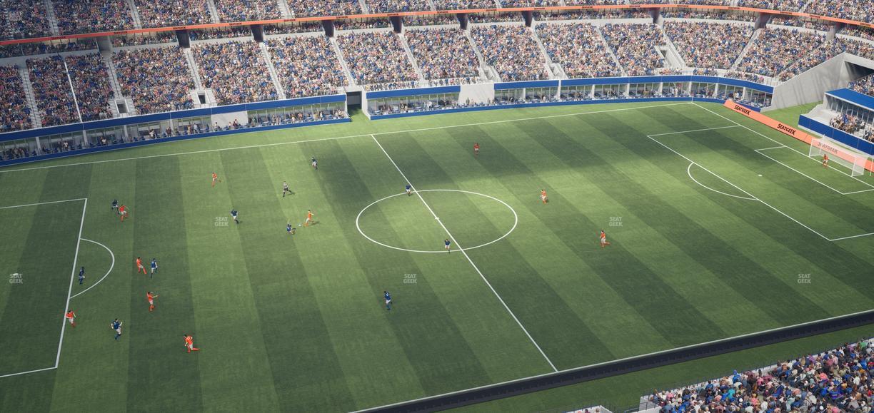 AT&T Stadium - Section 414 Seat View