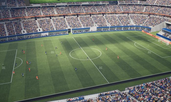 AT&T Stadium - Section 414 Seat View