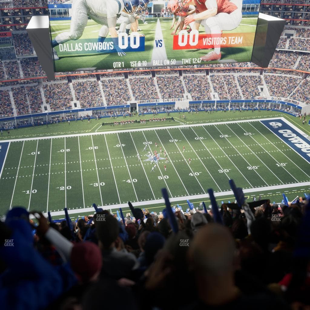 AT&T Stadium - Section 414 Seat View