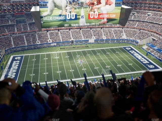 AT&T Stadium - Section 414 Seat View AT&T Stadium - Section 414 Seat View