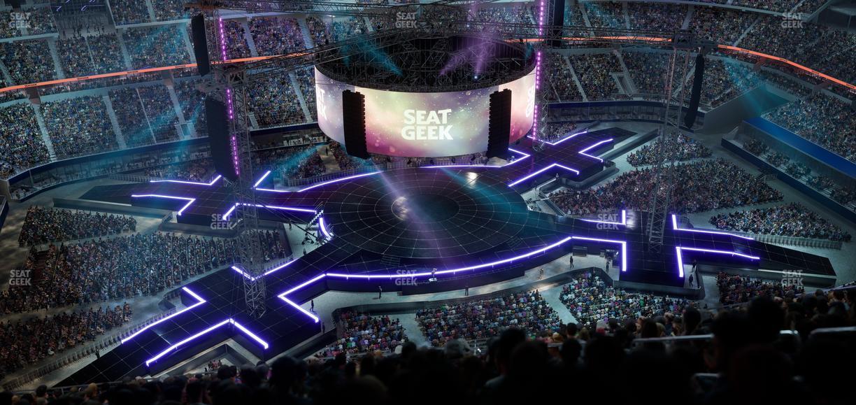 AT&T Stadium - Section 415 Seat View