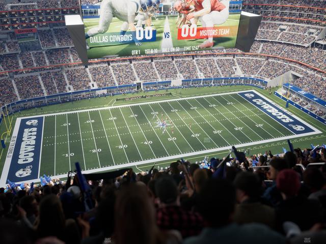 AT&T Stadium - Section 415 Seat View
