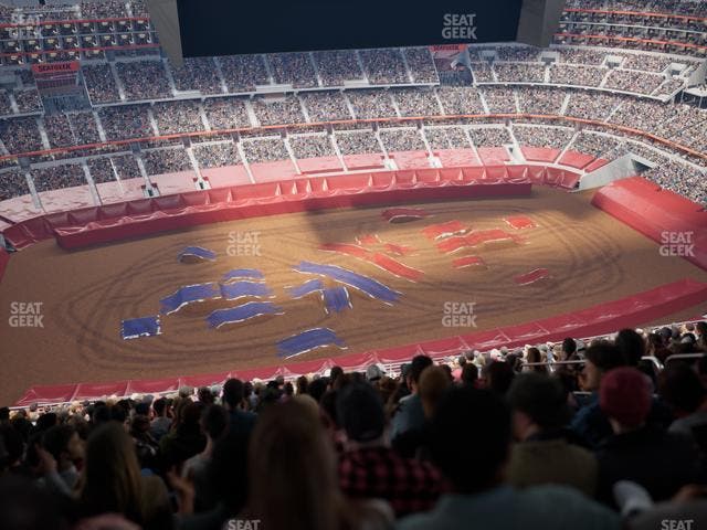 AT&T Stadium - Section 415 Seat View