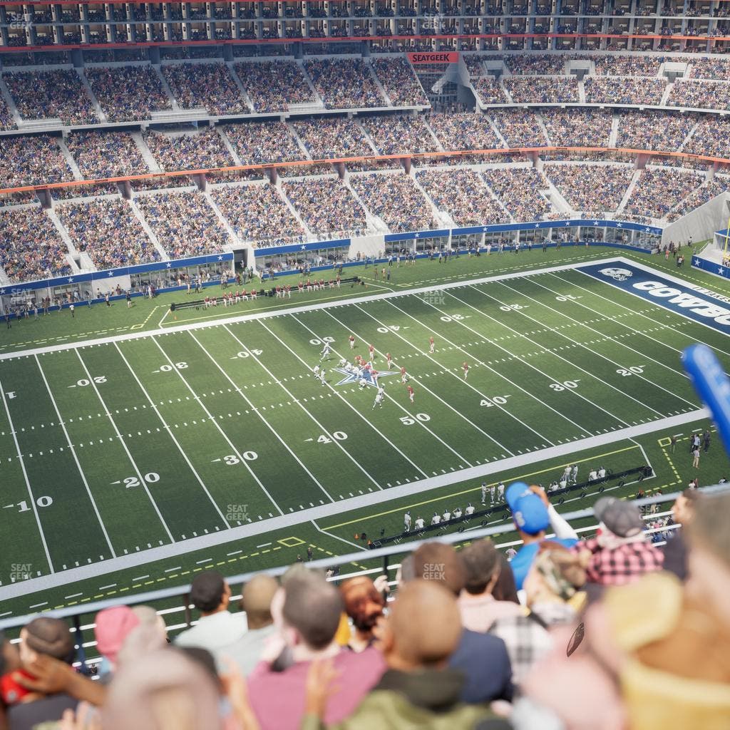 AT&T Stadium - Section 415 Seat View