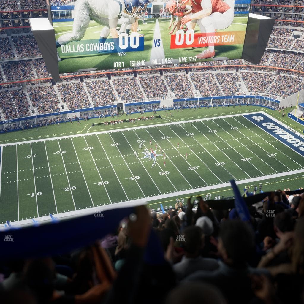 AT&T Stadium - Section 415 Seat View