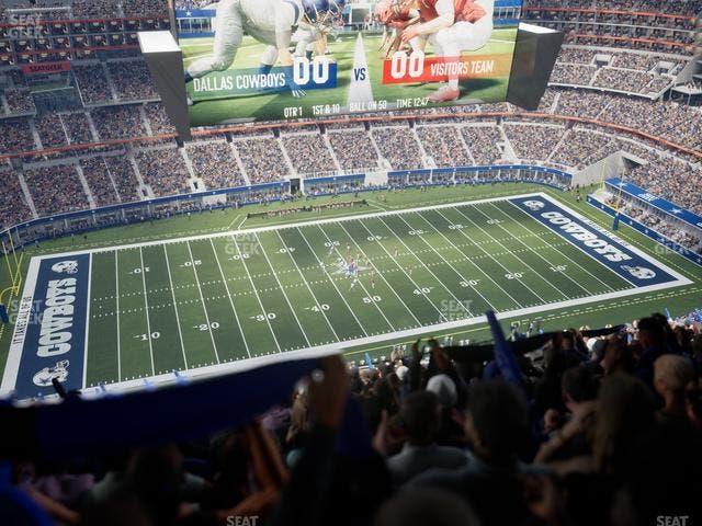 AT&T Stadium - Section 415 Seat View AT&T Stadium - Section 415 Seat View