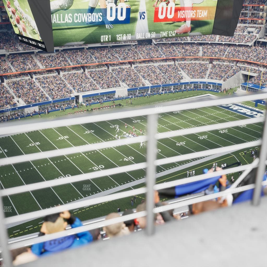 AT&T Stadium - Section 416 Seat View
