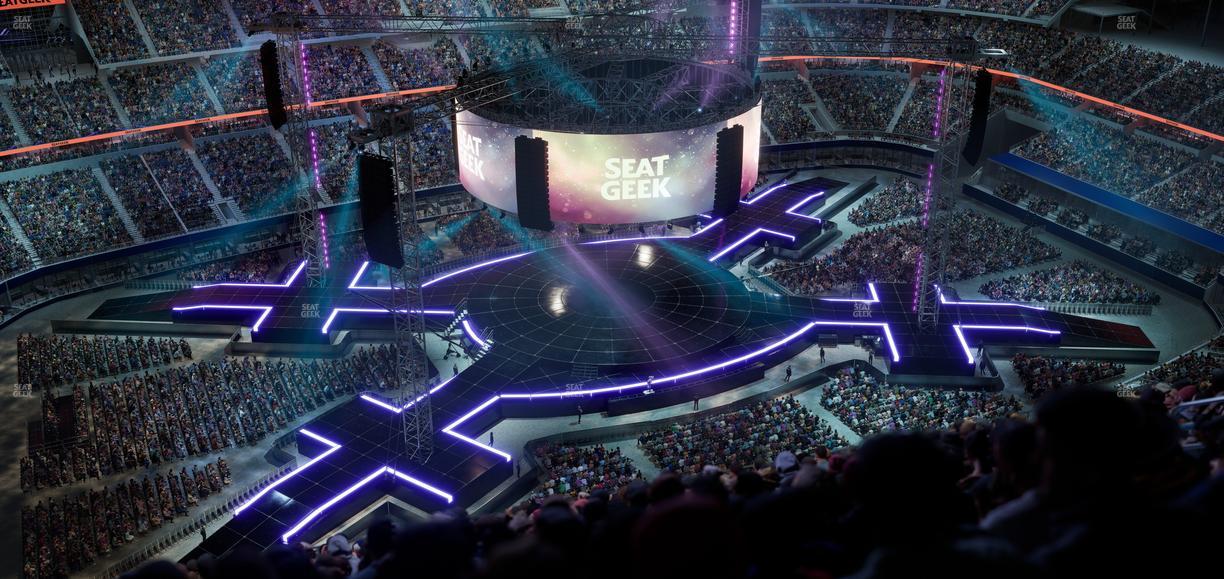 AT&T Stadium - Section 416 Seat View