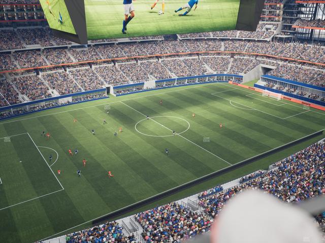 AT&T Stadium - Section 416 Seat View