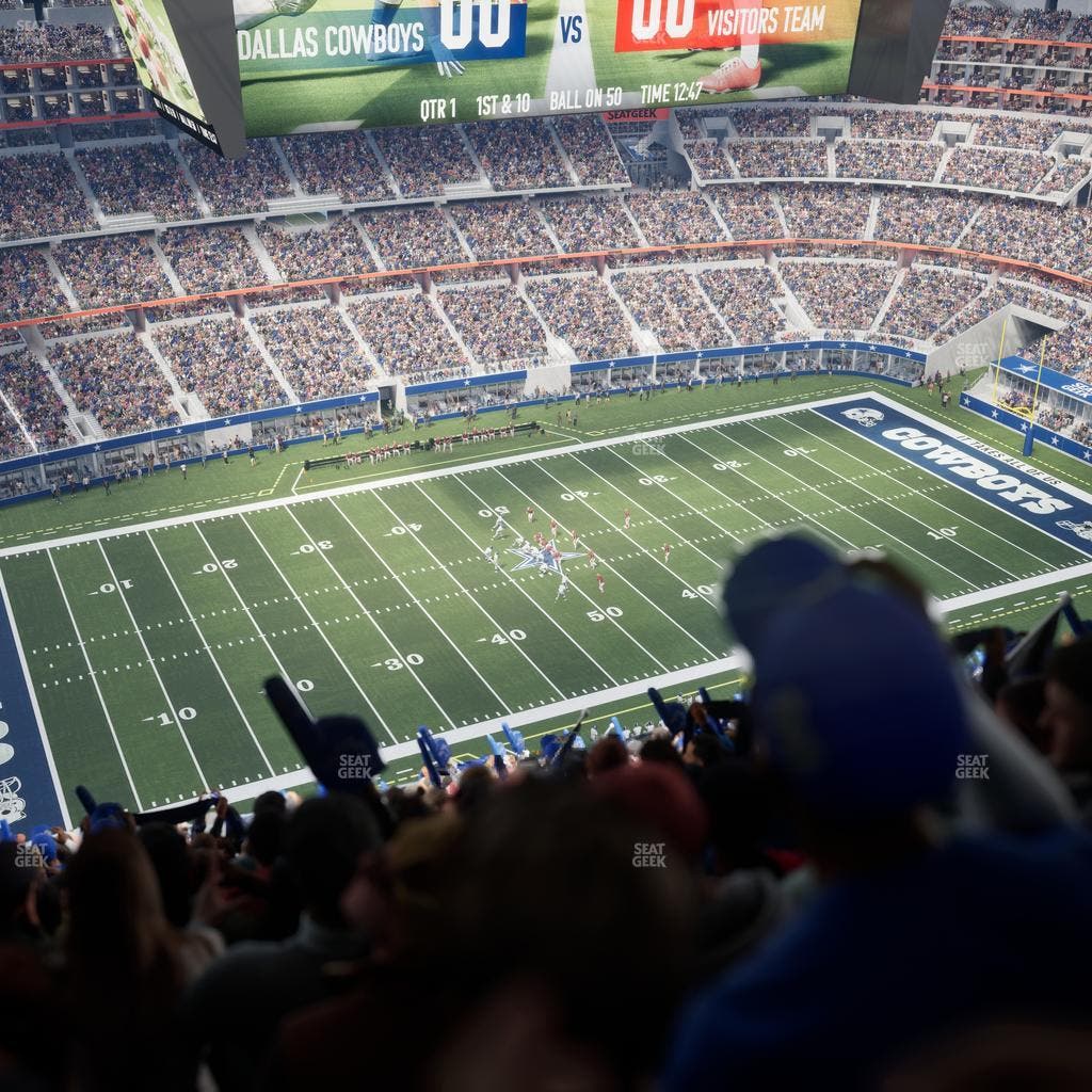 AT&T Stadium - Section 416 Seat View