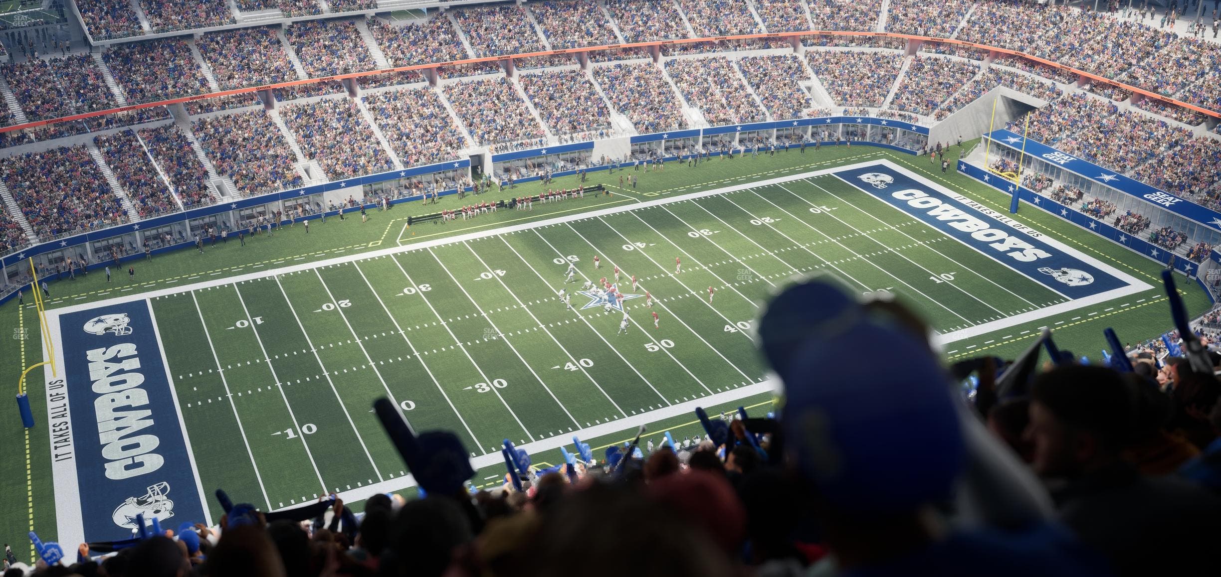 AT&T Stadium - Section 416 Seat View