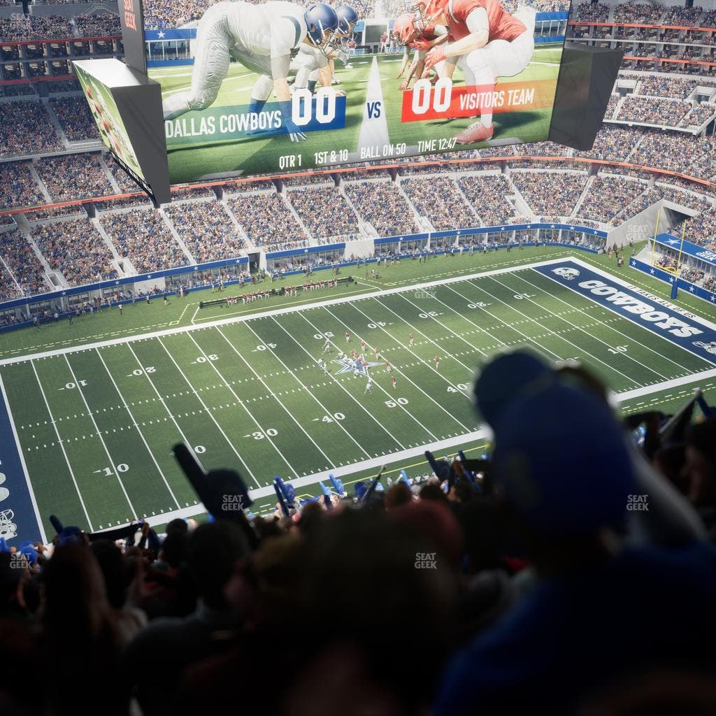 AT&T Stadium - Section 416 Seat View