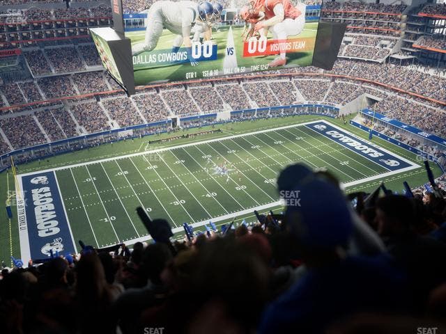 AT&T Stadium - Section 416 Seat View AT&T Stadium - Section 416 Seat View