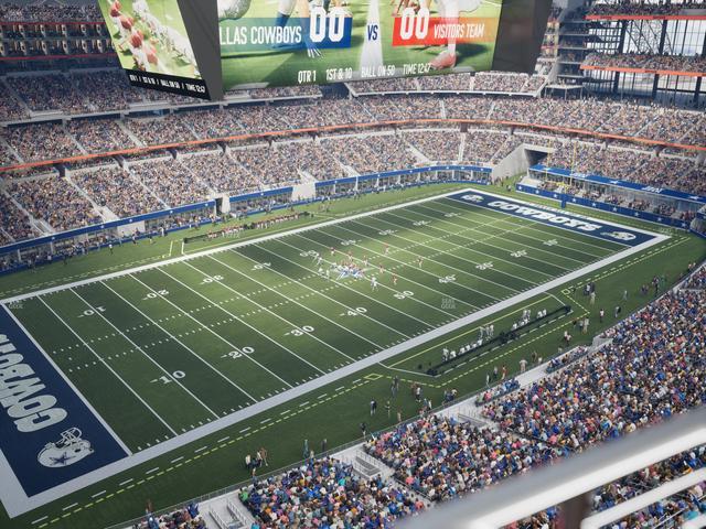 AT&T Stadium - Section 417 Seat View