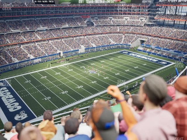 AT&T Stadium - Section 417 Seat View