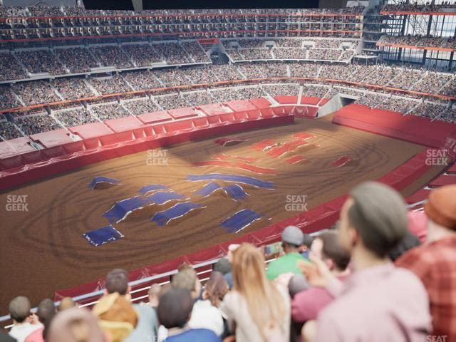 AT&T Stadium - Section 417 Seat View
