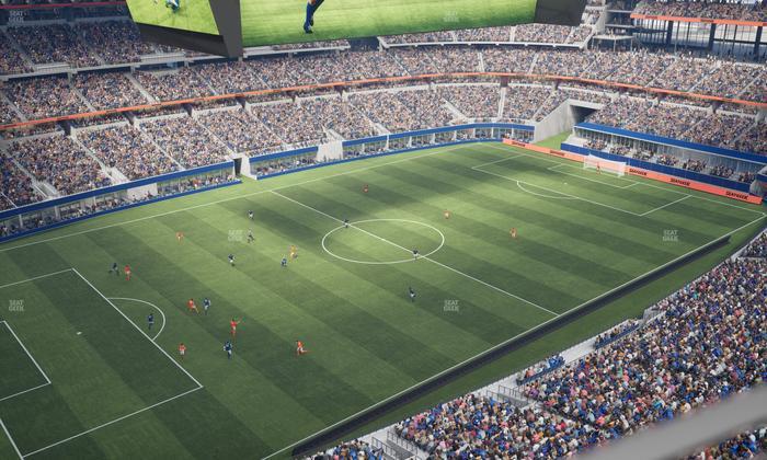 AT&T Stadium - Section 417 Seat View