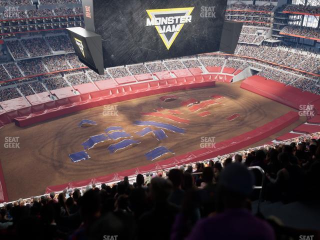 AT&T Stadium - Section 417 Seat View AT&T Stadium - Section 417 Seat View