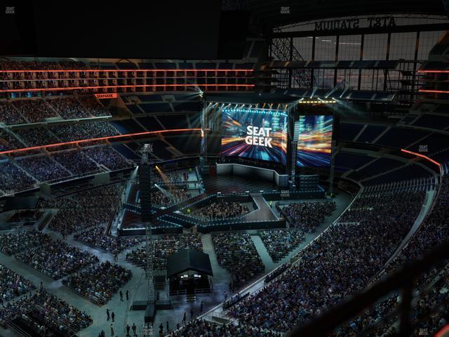AT&T Stadium - Section 417 Seat View