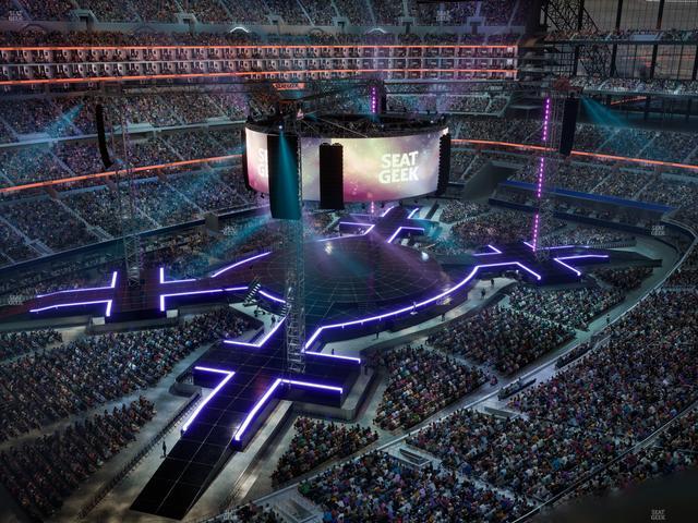 AT&T Stadium - Section 418 Seat View