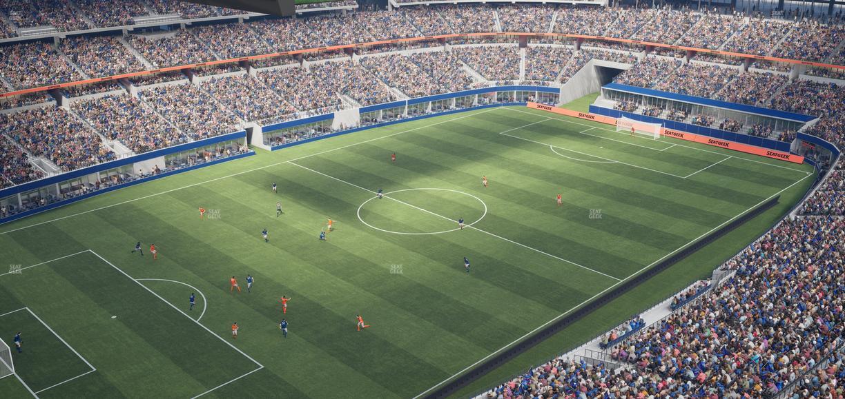 AT&T Stadium - Section 418 Seat View