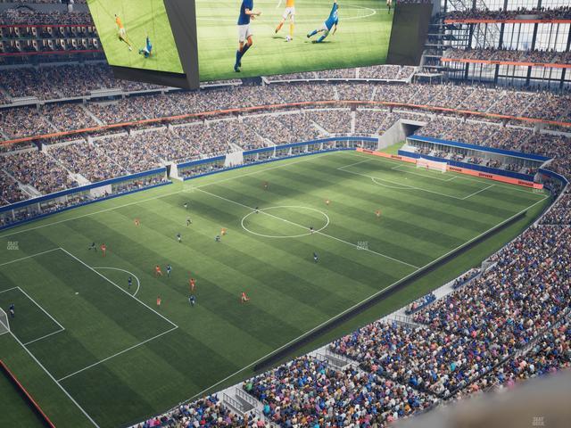 AT&T Stadium - Section 418 Seat View