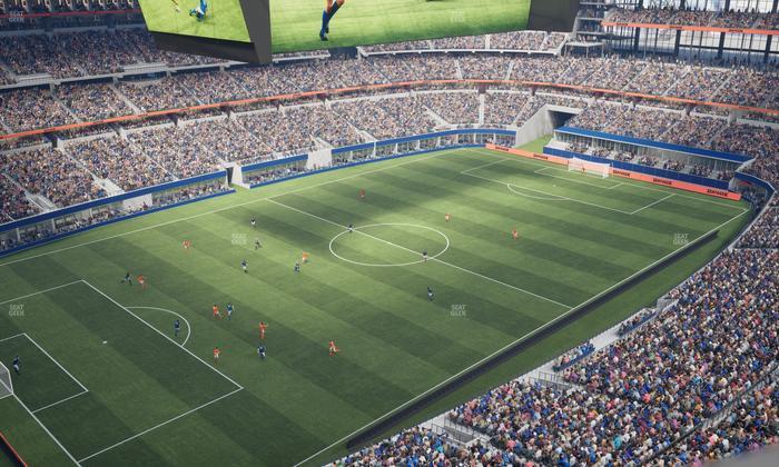 AT&T Stadium - Section 418 Seat View