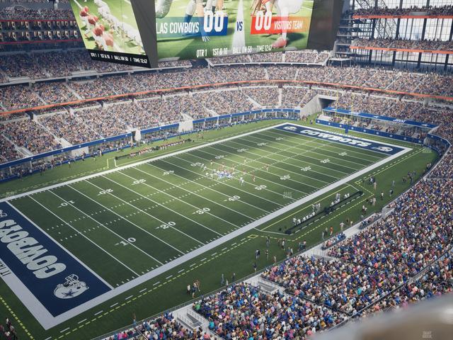 AT&T Stadium - Section 418 Seat View