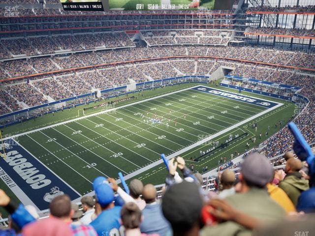 AT&T Stadium - Section 418 Seat View