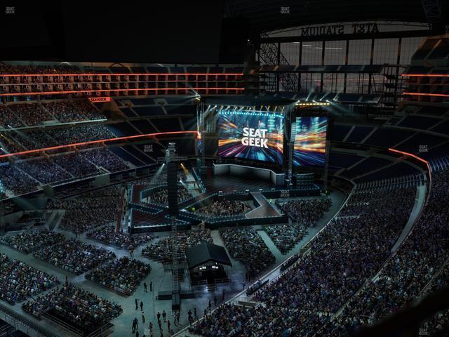 AT&T Stadium - Section 418 Seat View