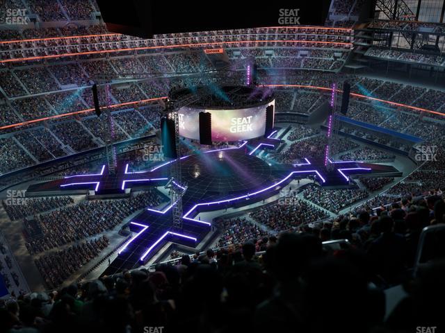 AT&T Stadium - Section 418 Seat View