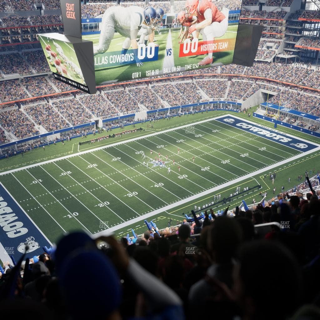 AT&T Stadium - Section 418 Seat View