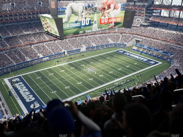 AT&T Stadium - Section 418 Seat View AT&T Stadium - Section 418 Seat View