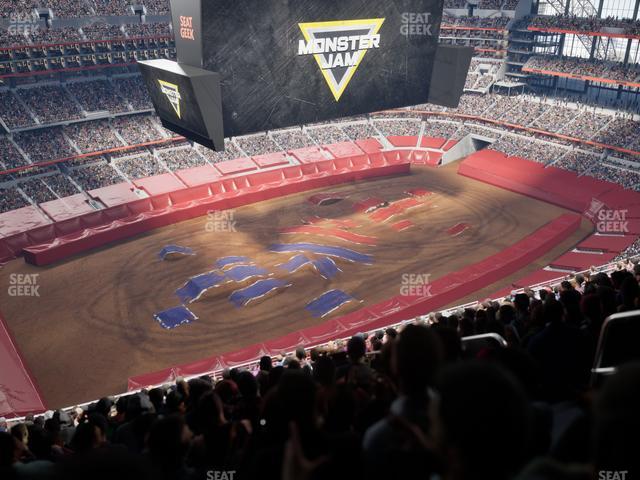 AT&T Stadium - Section 418 Seat View AT&T Stadium - Section 418 Seat View